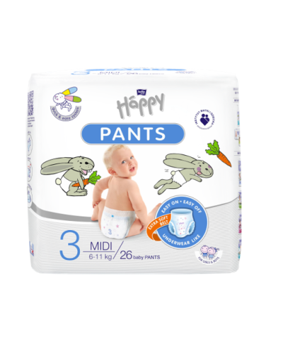 Pannolini Happy Pants 3 6-11kg