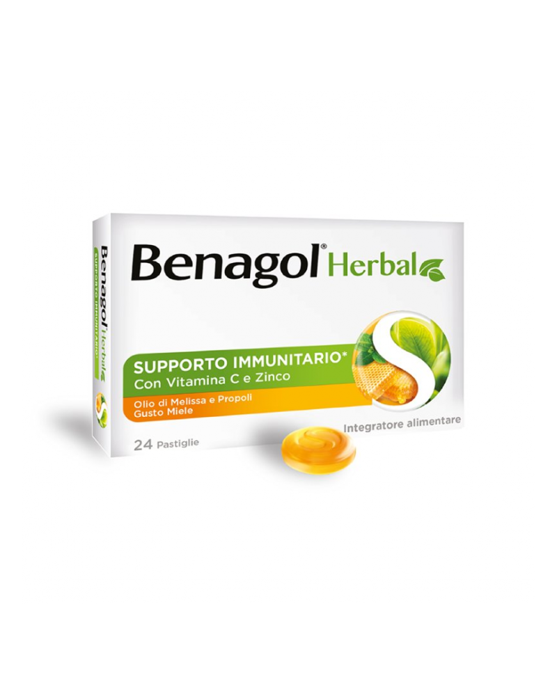 Benagol Herbal Miele 24Past