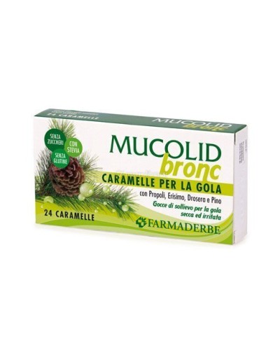 Mucolid Bronc 24Caramelle