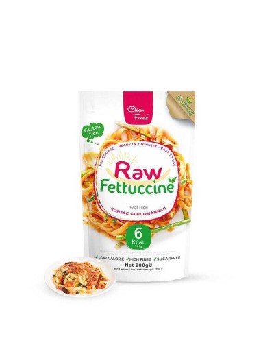 Clean Food Raw Fettuccine